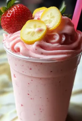 Strawberry Frosted Lemonade.