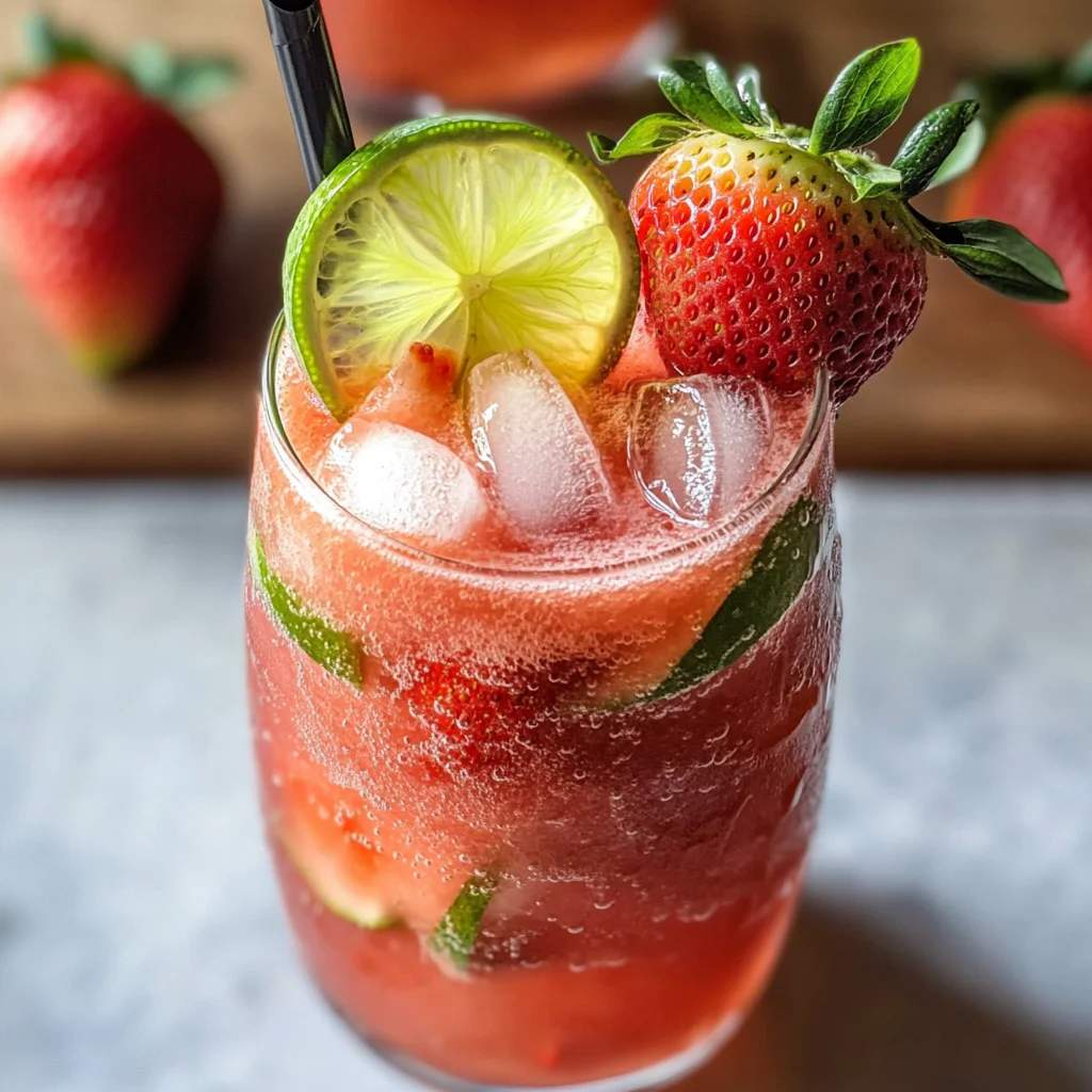 Strawberry Limeade