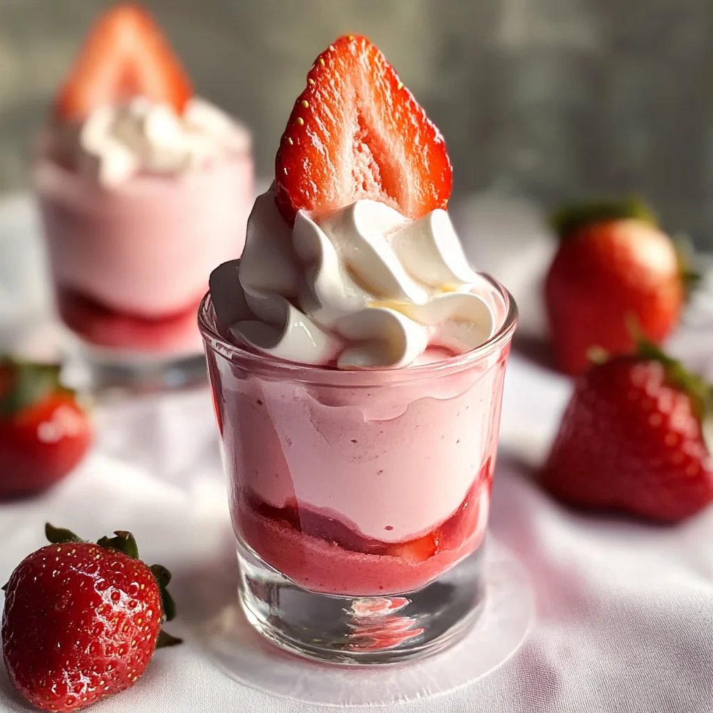 Strawberry Mousse