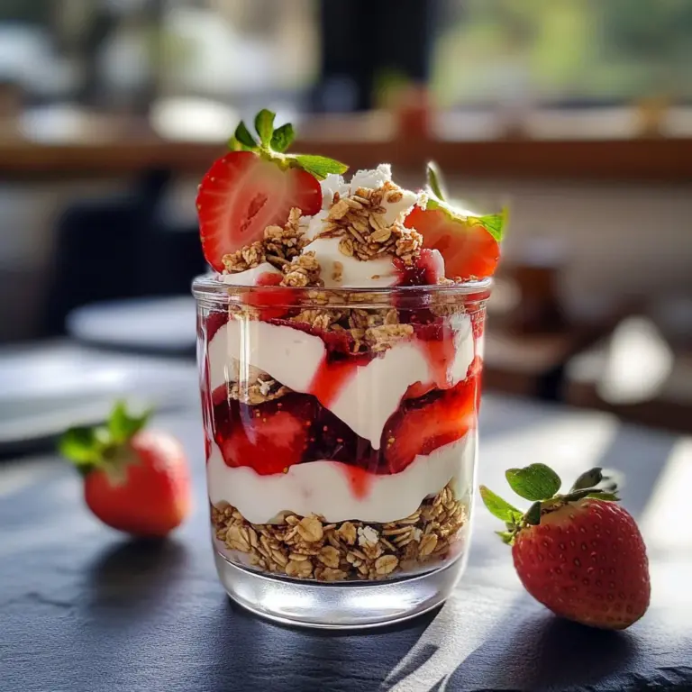 Strawberry Parfait