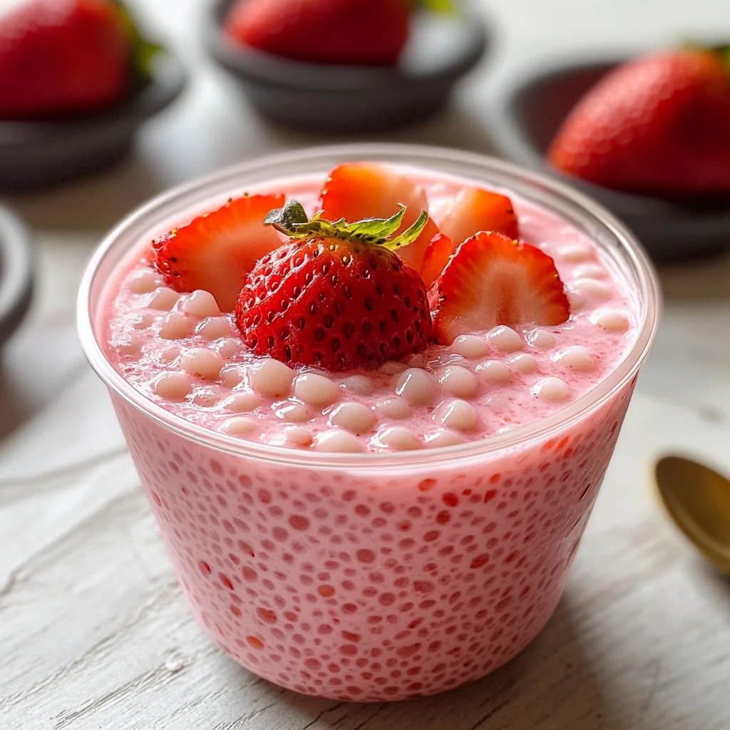 Strawberry Sago