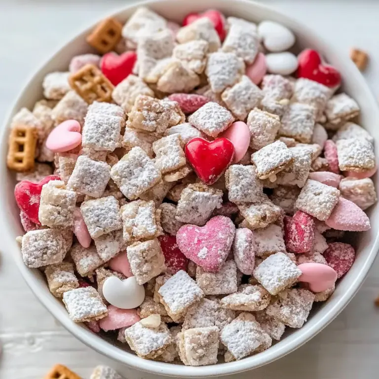 Valentine’s Day Muddy Buddies