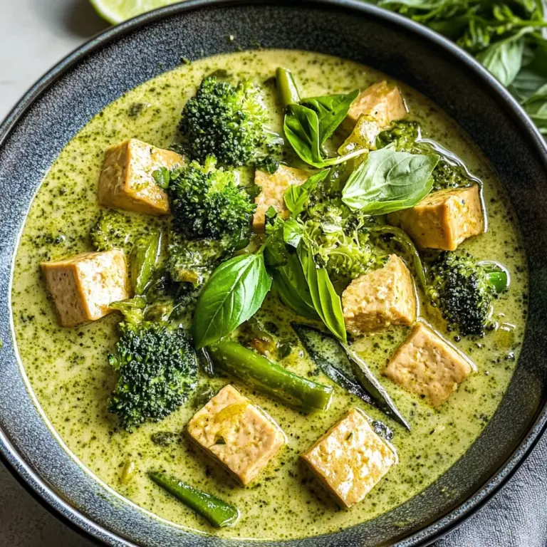 Vegan Thai Green Curry