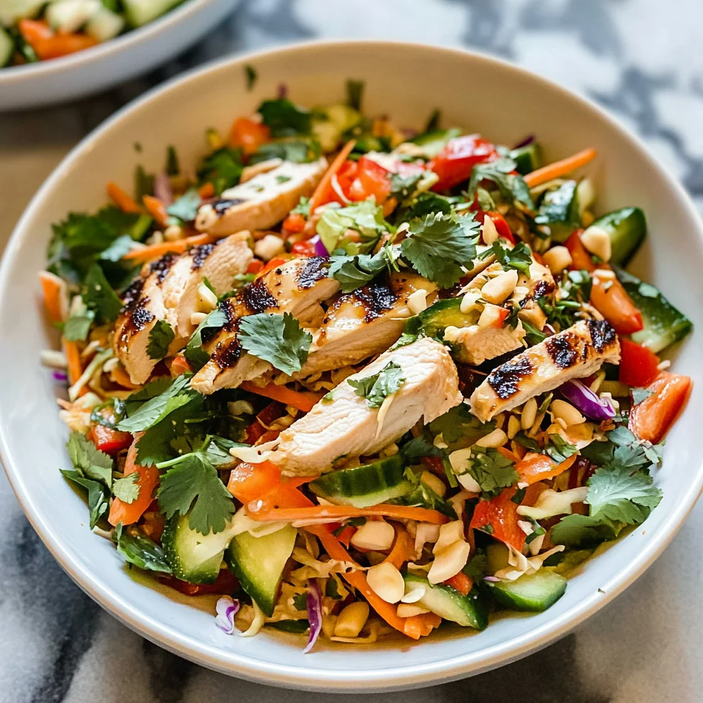Vietnamese Chicken Salad with Fresh Herbs