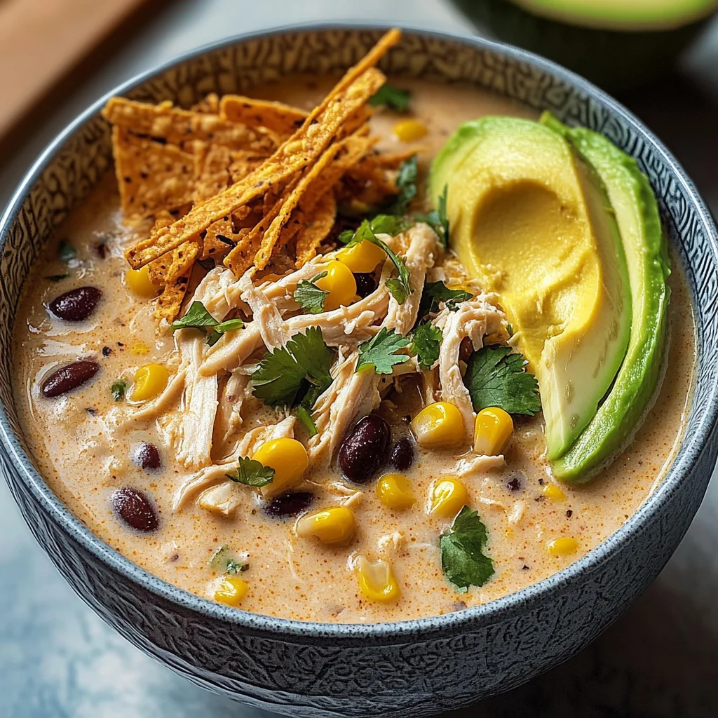 White Chicken Chili with Cream Cheese Recipe