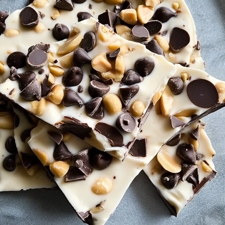 10 Minute Peanut Butter Chocolate Greek Yogurt Bark Recipe
