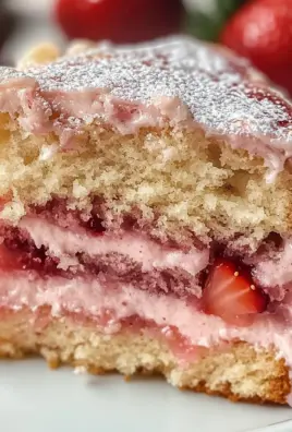 Amazing Strawberry Honeybun Cake