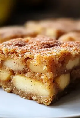 Apple Snickerdoodle Bars