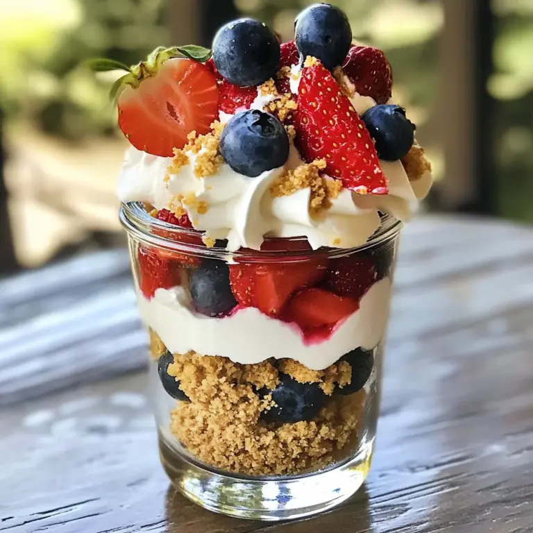 Berry Cheesecake Parfaits