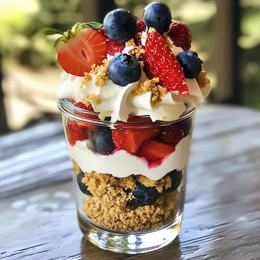 Berry Cheesecake Parfaits