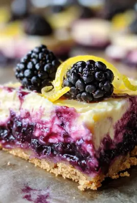 Blackberry Lemon Bars