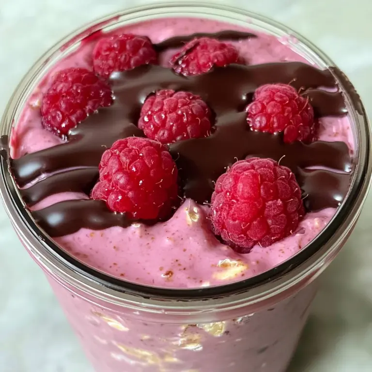 Blended Raspberry Oats