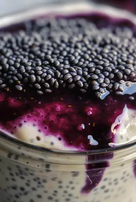 Blueberry Coconut Chia Seed Pudding
