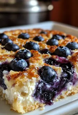 Blueberry Cottage Cheese Breakfast Bake