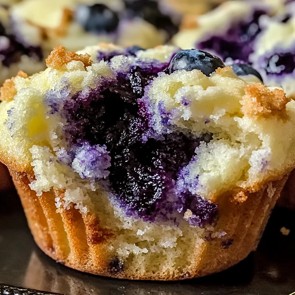 Blueberry Cream Cheese Muffins Recipe