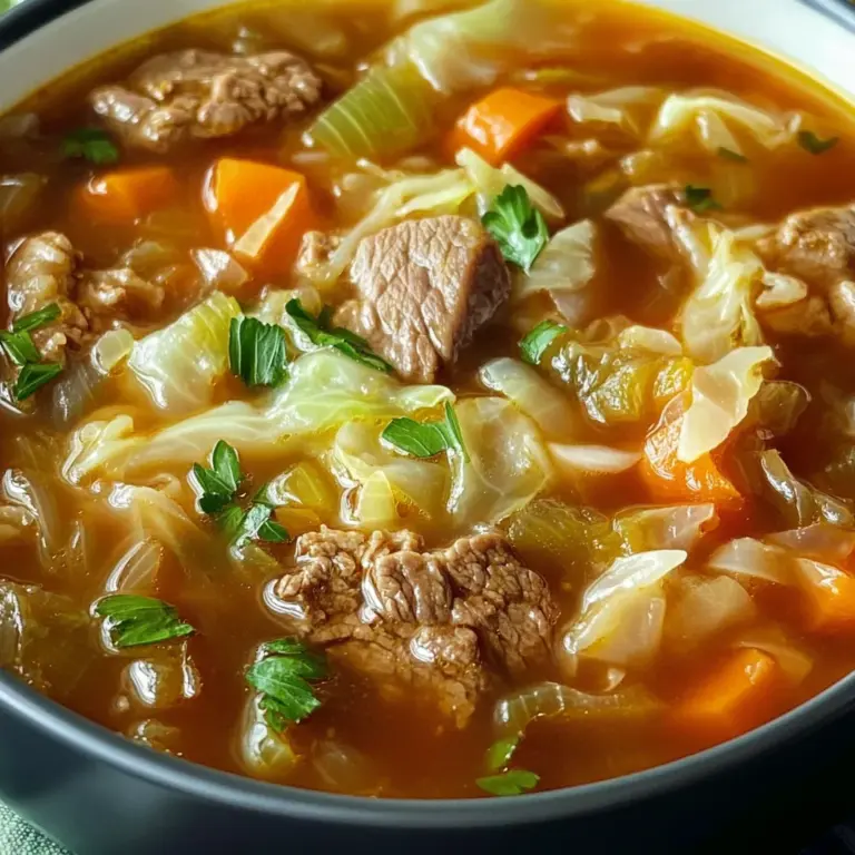 Cabbage Roll Soup