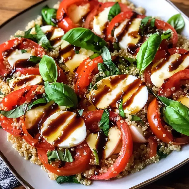 Caprese Quinoa Salad