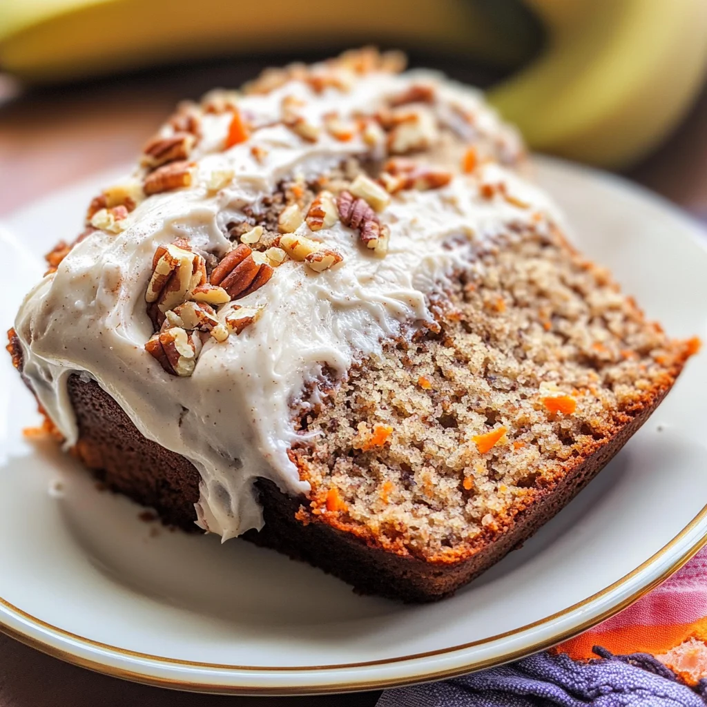 Carrot Cake Banana Bread