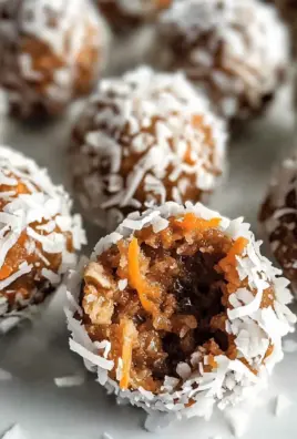 Carrot Cake Energy Balls