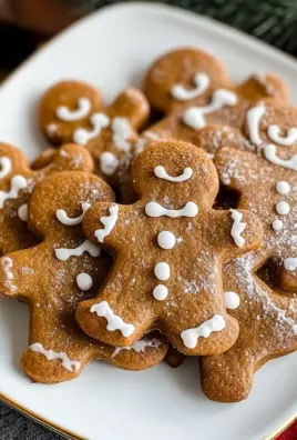 Chewy Gingerbread Man Cookies