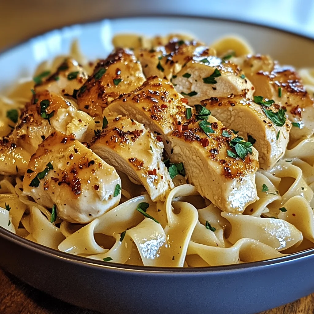 Chicken Buttered Noodles