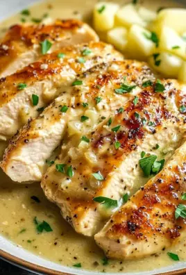 Chicken in White apple vinegar Sauce