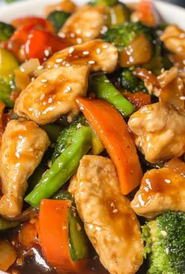 Chicken with Mixed Vegetable Stir Fry