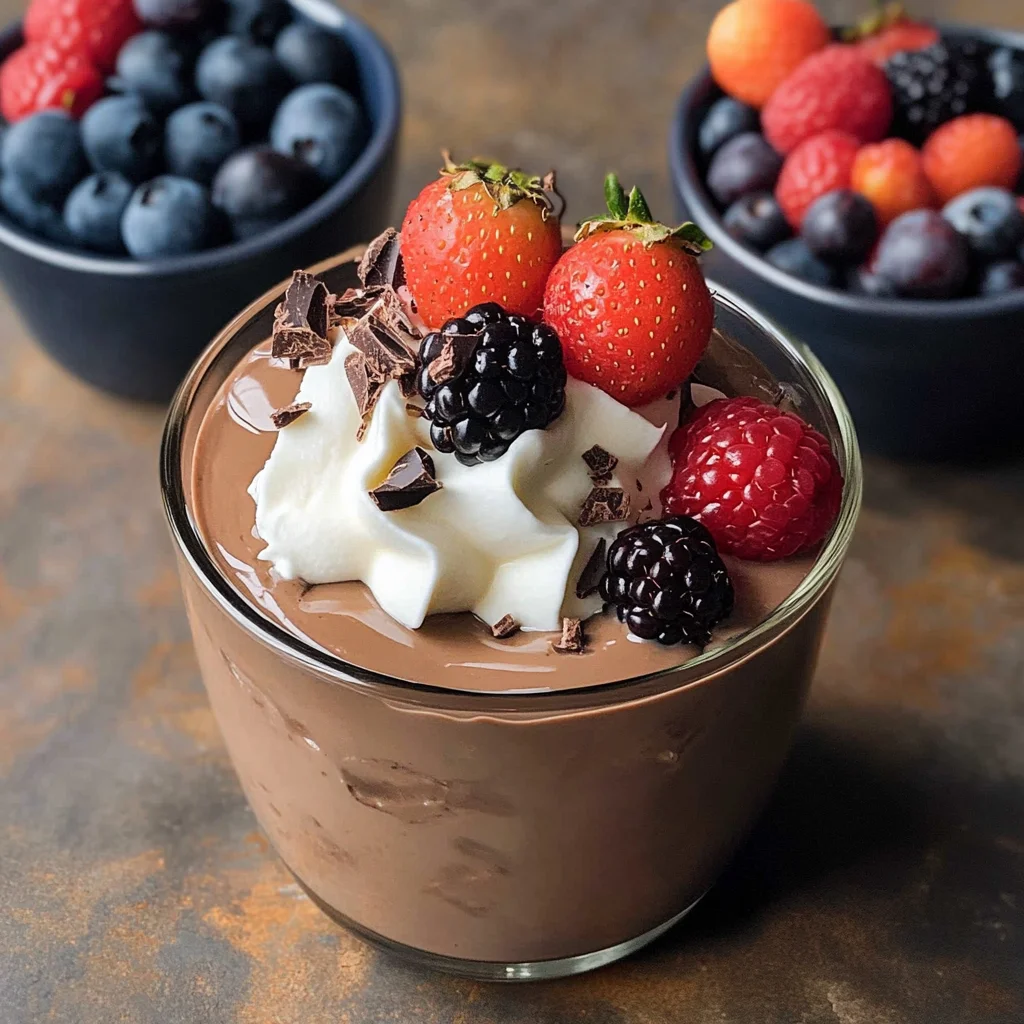 Chocolate Protein Pudding Recipe