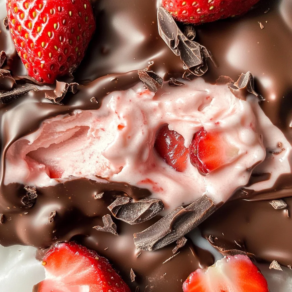 Chocolate Strawberry Yogurt Clusters (Viral Recipe!)