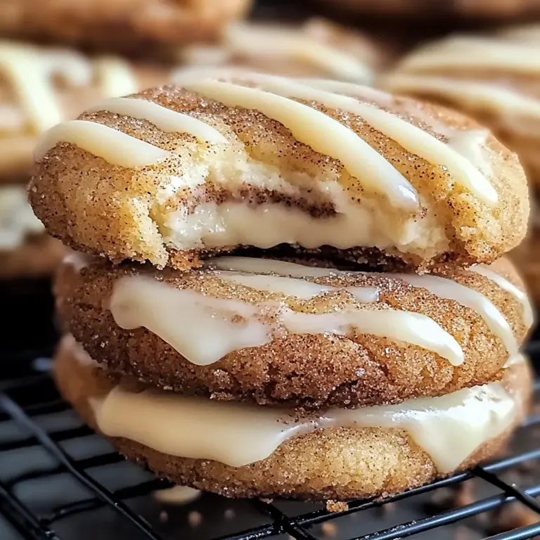 Cinnamon Roll Cheesecake Cookies