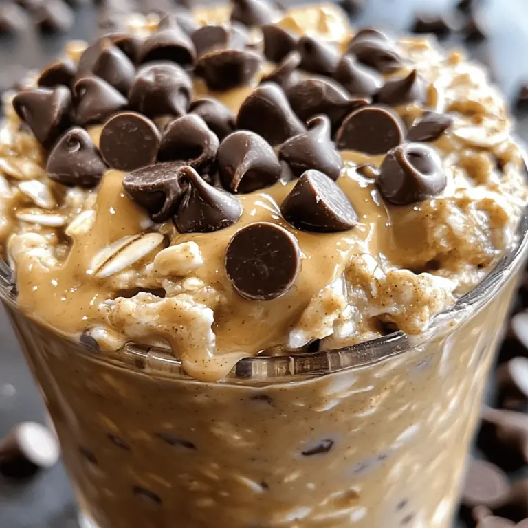 Cookie Dough Overnight Oats