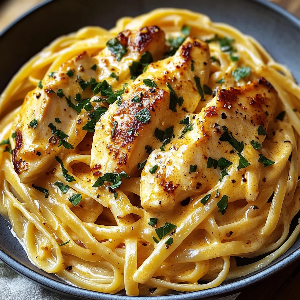 Cowboy Butter Chicken Linguine