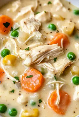 Creamy Chicken Pot Pie Soup
