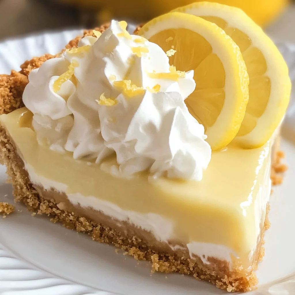Creamy Lemon Pie