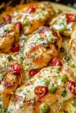 Creamy Pepperoncini Chicken Skillet Recipe - Quick & Easy