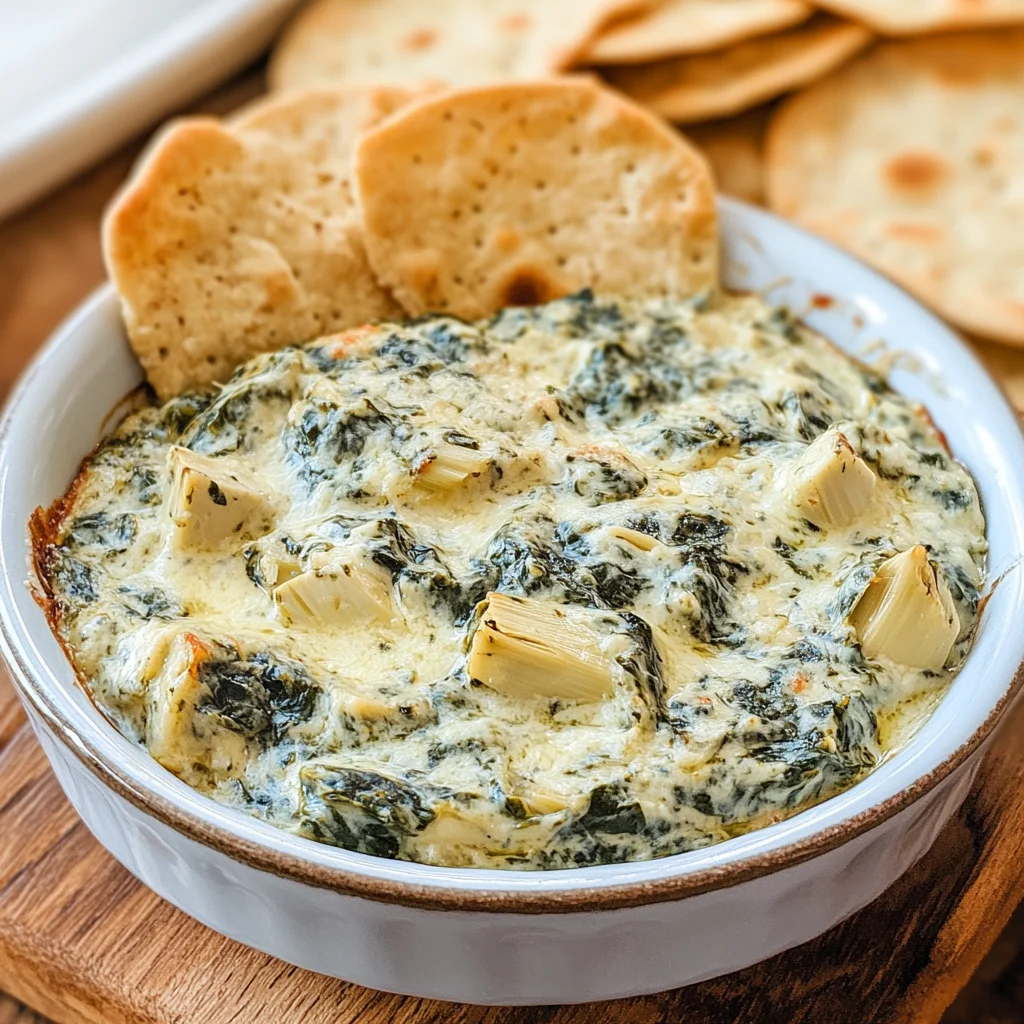 Crockpot Spinach Artichoke Dip