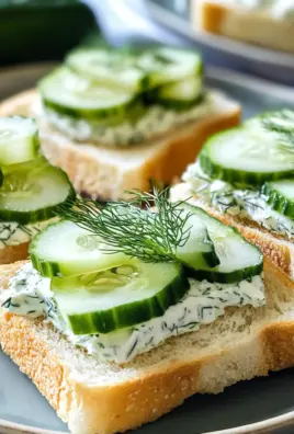 Cucumber Sandwiches