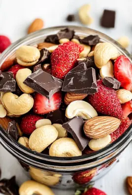 Dark Chocolate Trail Mix Recipe {Heart Healthy}