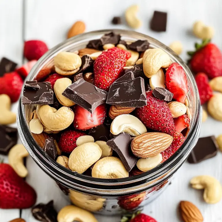 Dark Chocolate Trail Mix Recipe {Heart Healthy}