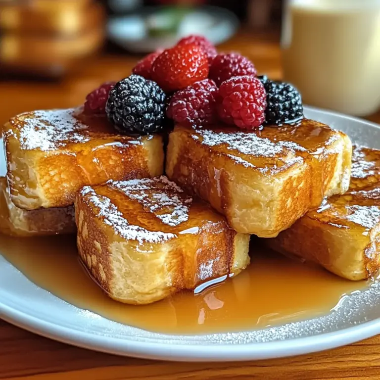 Delicious Hawaiian Roll French Toast That Melts in Your Mouth