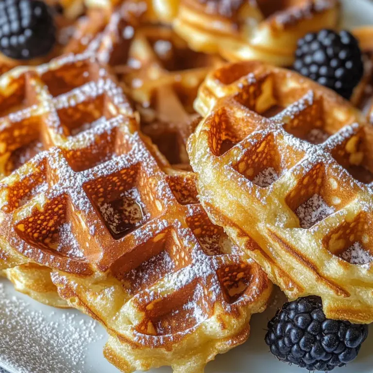 Easy Croffle (Croissant Waffles)