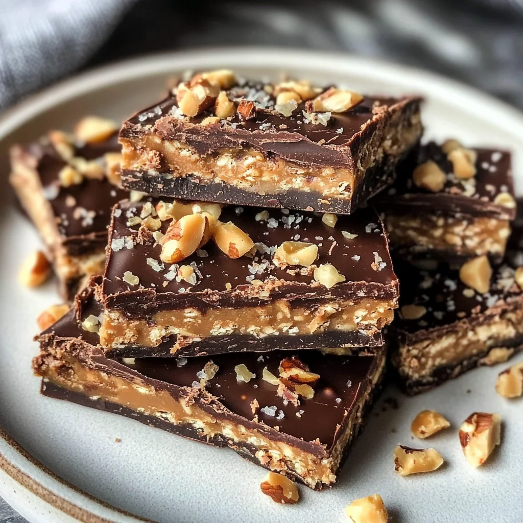 Easy Date Snickers Bars (Healthy Dessert Recipe)