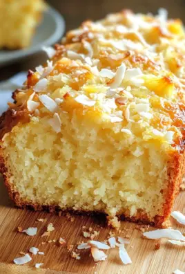 Easy Pineapple Coconut Quick Bread