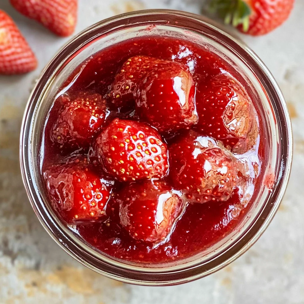 Easy Strawberry Compote