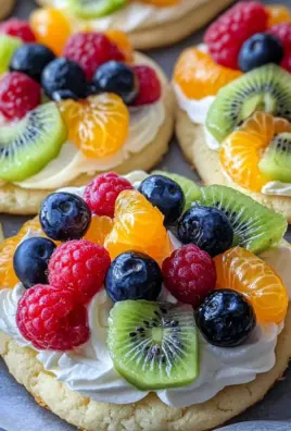Fruit Pizza Cookies