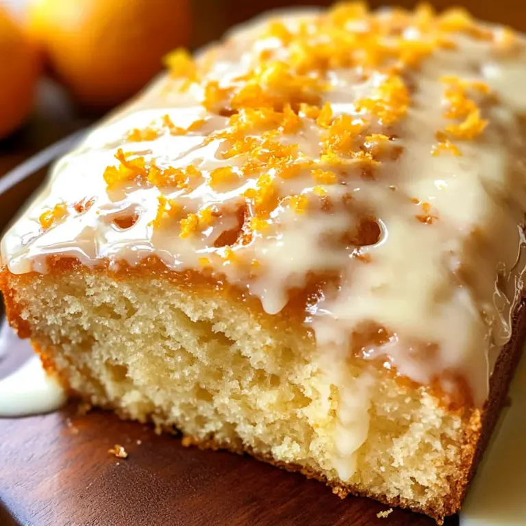 Glazed Mimosa Bread