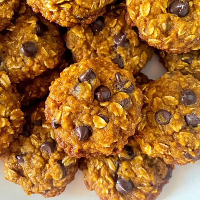 Gluten Free Pumpkin Oatmeal Cookies