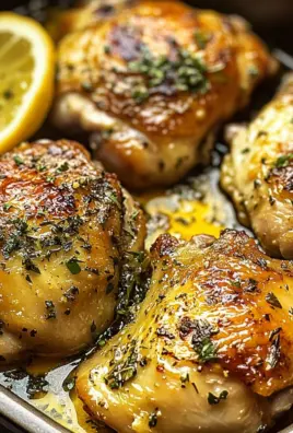 Greek Lemon Chicken Thighs