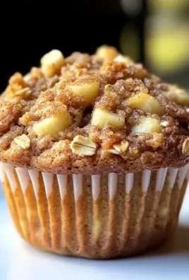 Healthy Banana Oatmeal Muffins