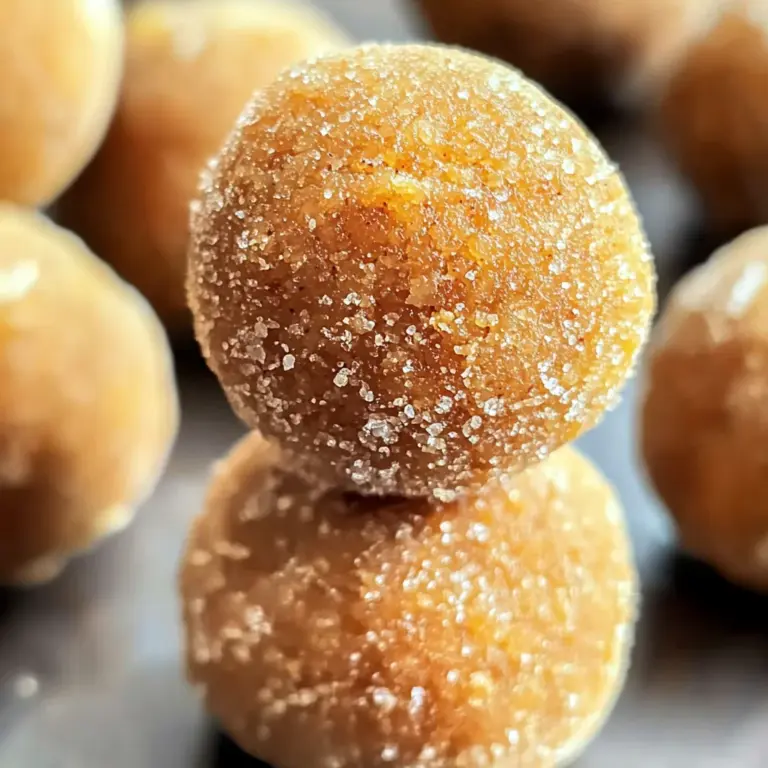Healthy Pumpkin Protein Balls Recipe